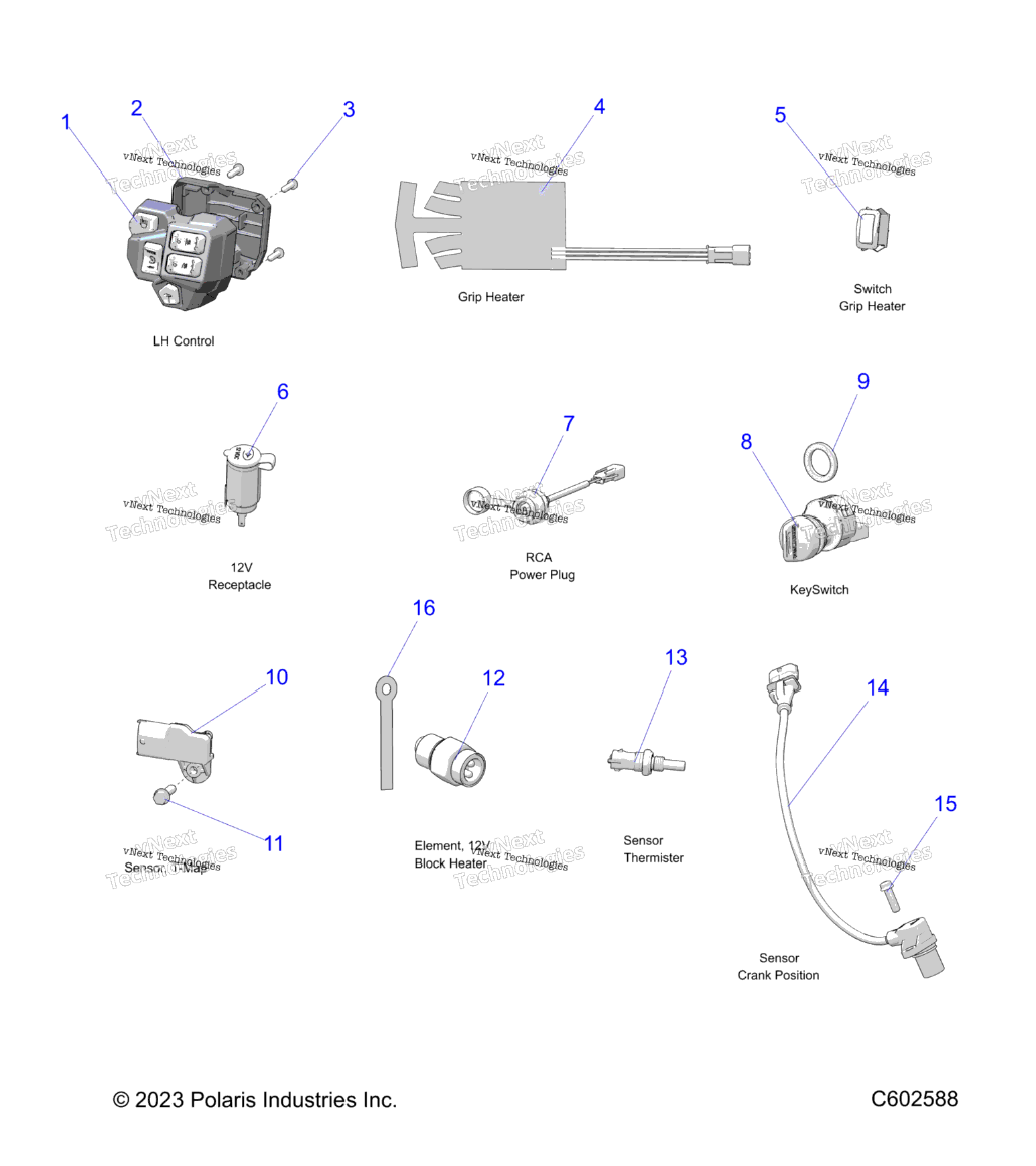 Electrical, Switches, Sensors & Components 1