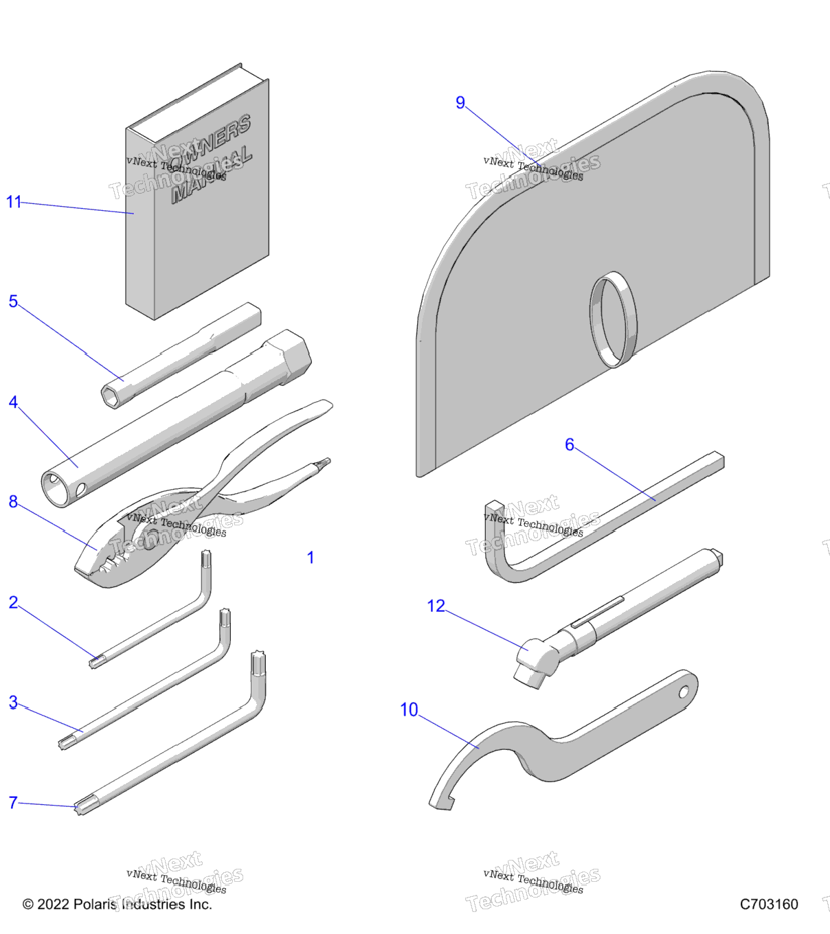 Reference, Owners Manual And Tool Kit