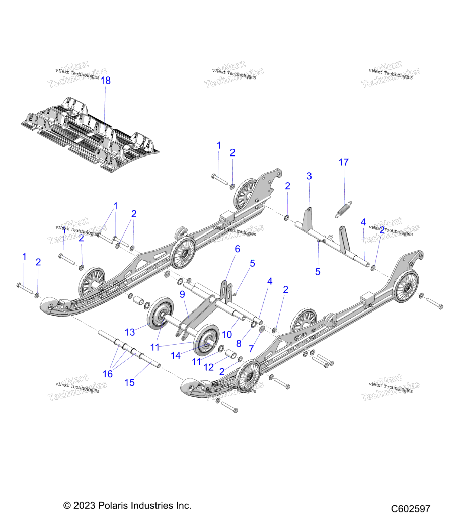 Suspension, Rear