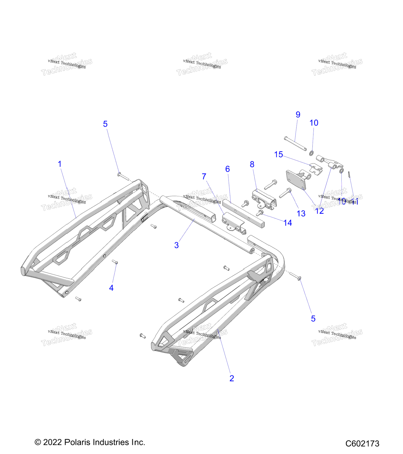 Chassis, Rear Rack And Hitch