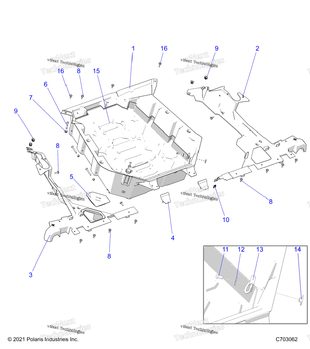 Body, Rear Rack