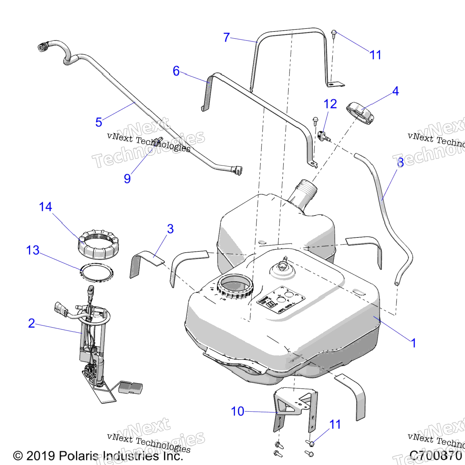 Fuel System, Tank