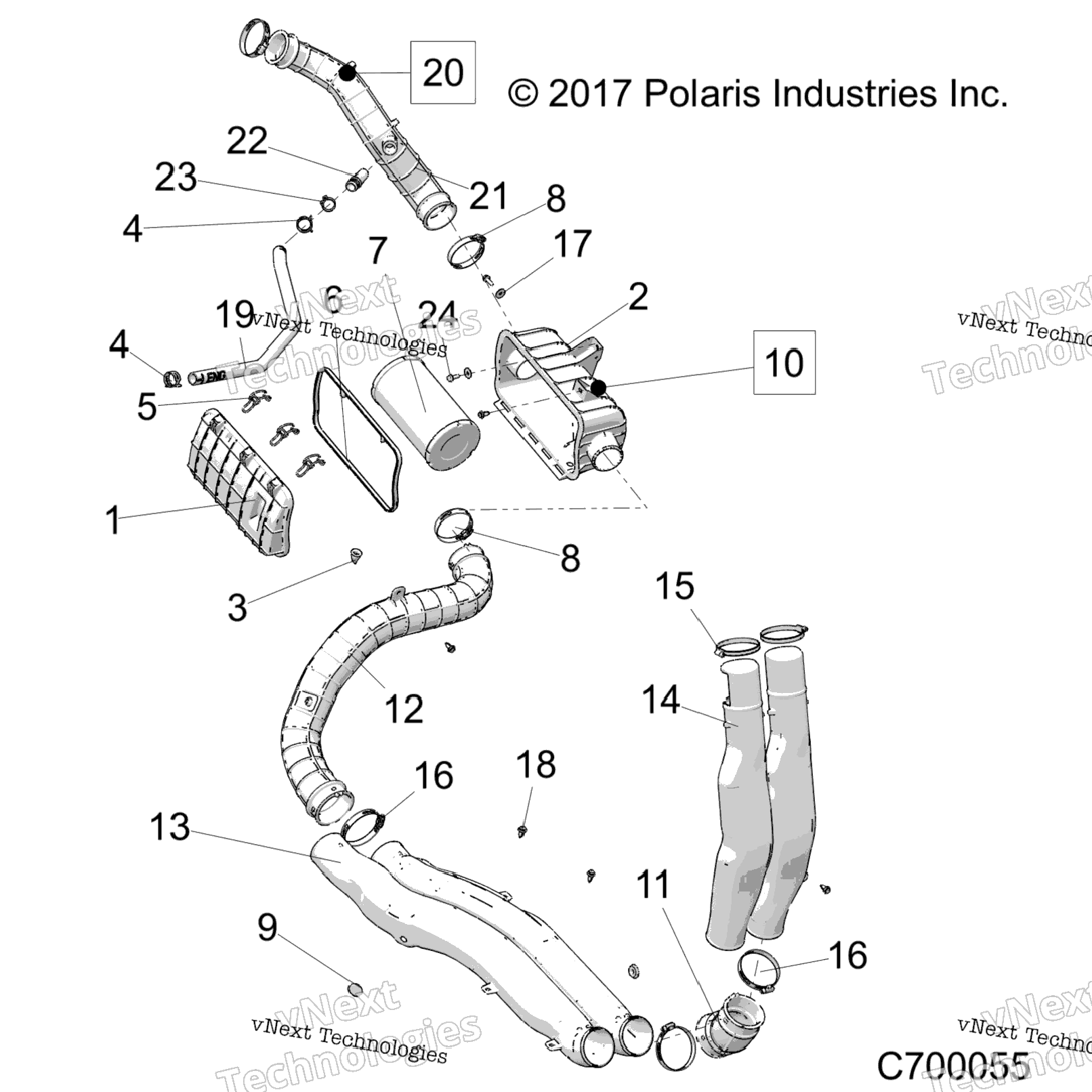 Engine, Air Intake System