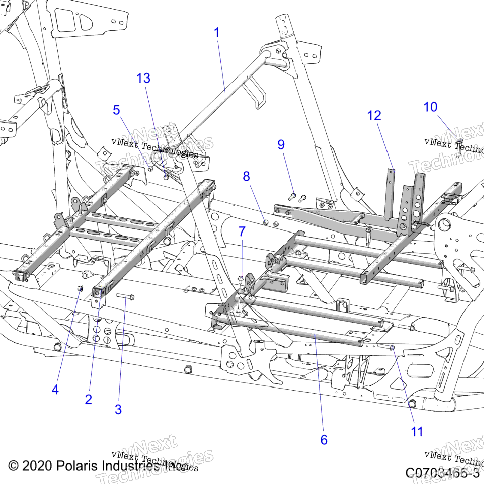 Chassis, Seat And Center Console Mounting