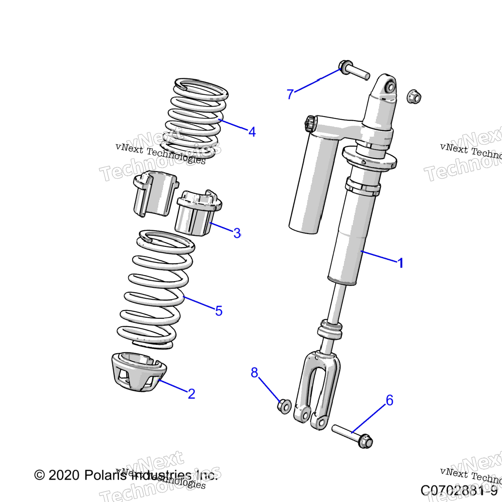 Suspension, Front Shock Mounting