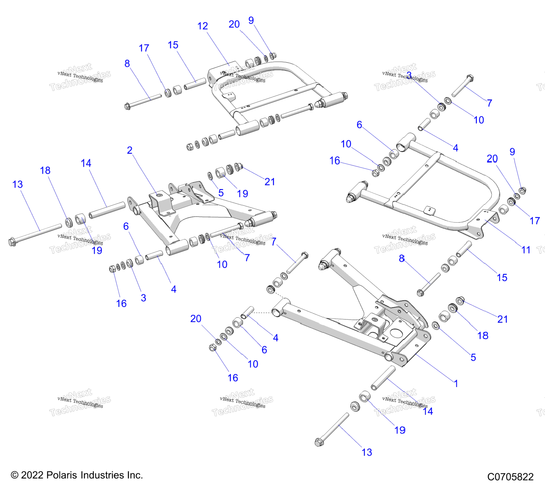 Suspension, Rear Control Arms