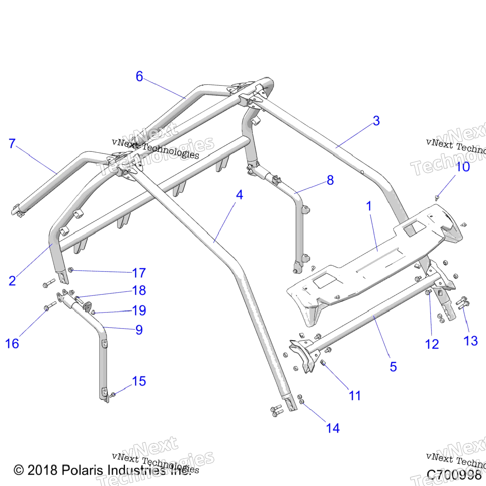 Chassis, Cab Frame