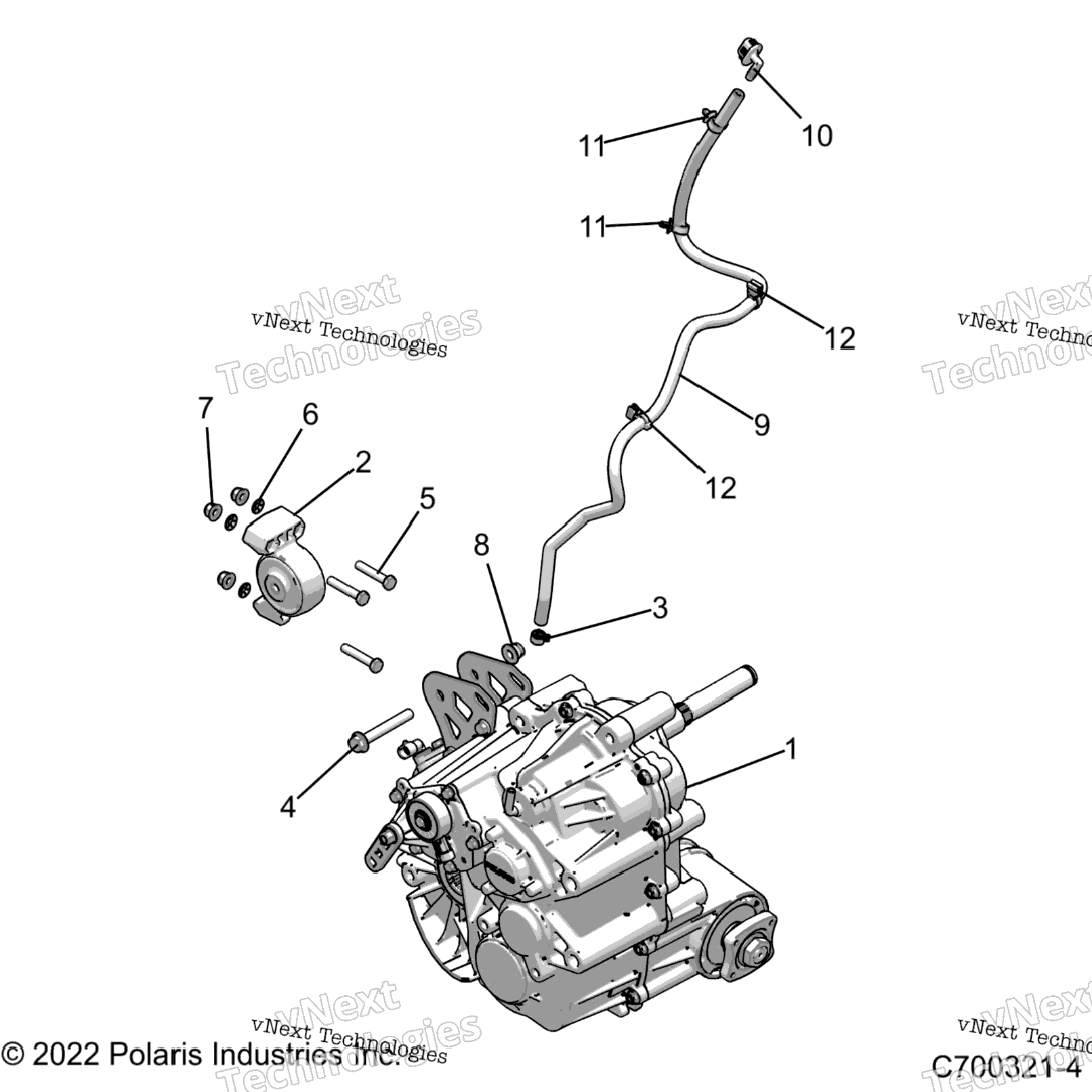 Drive Train, Main Gearcase Mounting