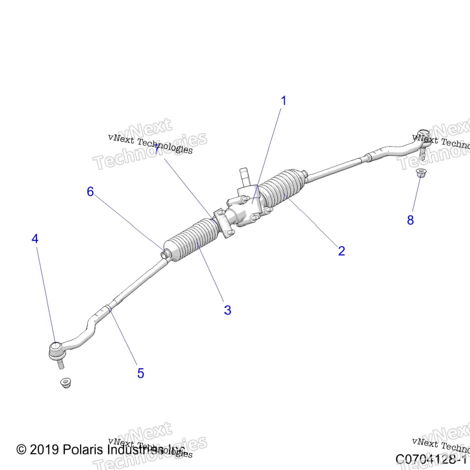 Steering, Rack And Pinion