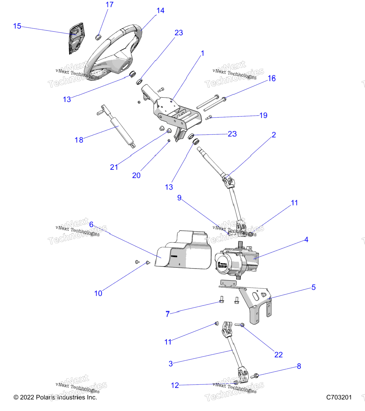 Steering, Steering Asm