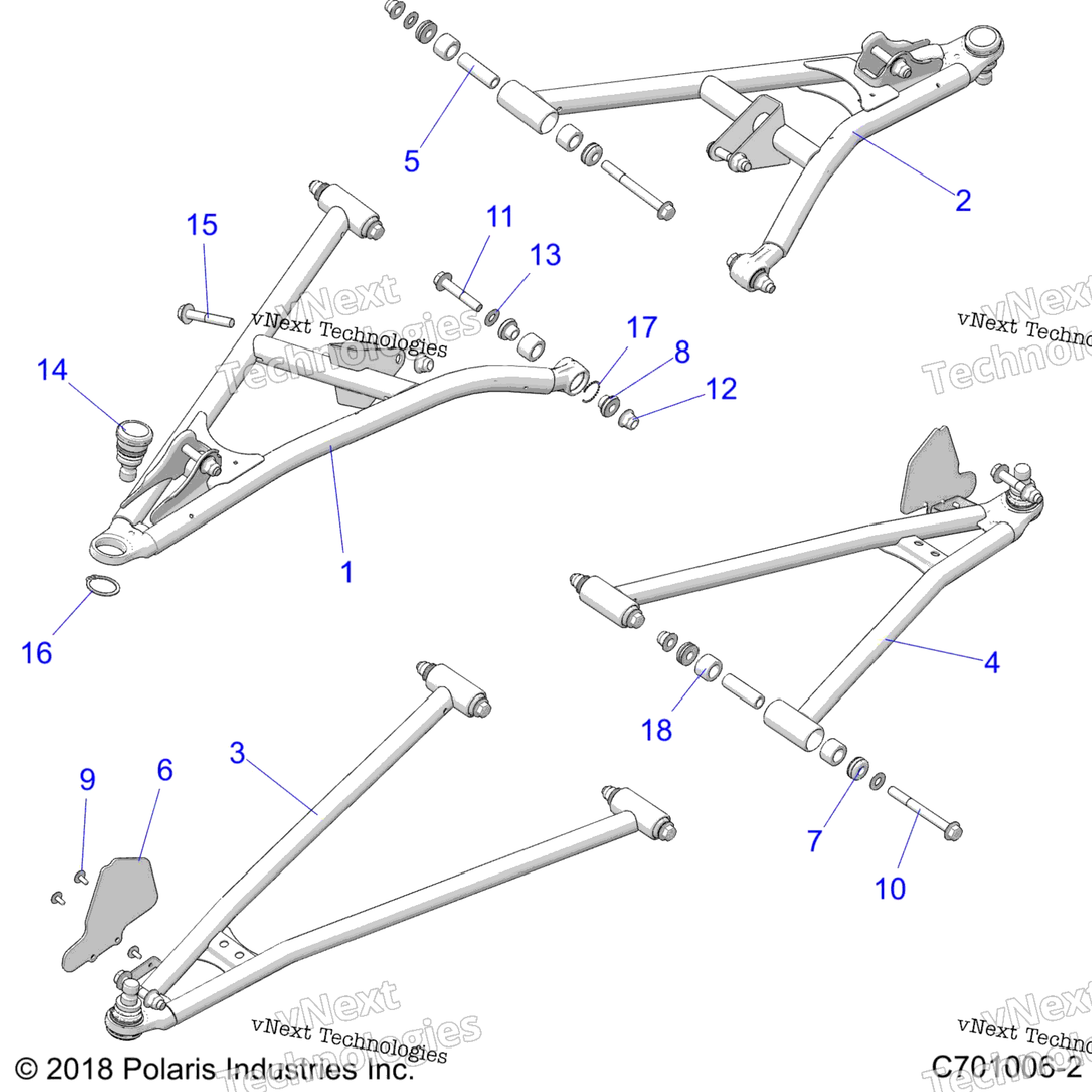 Suspension, Front Control Arms