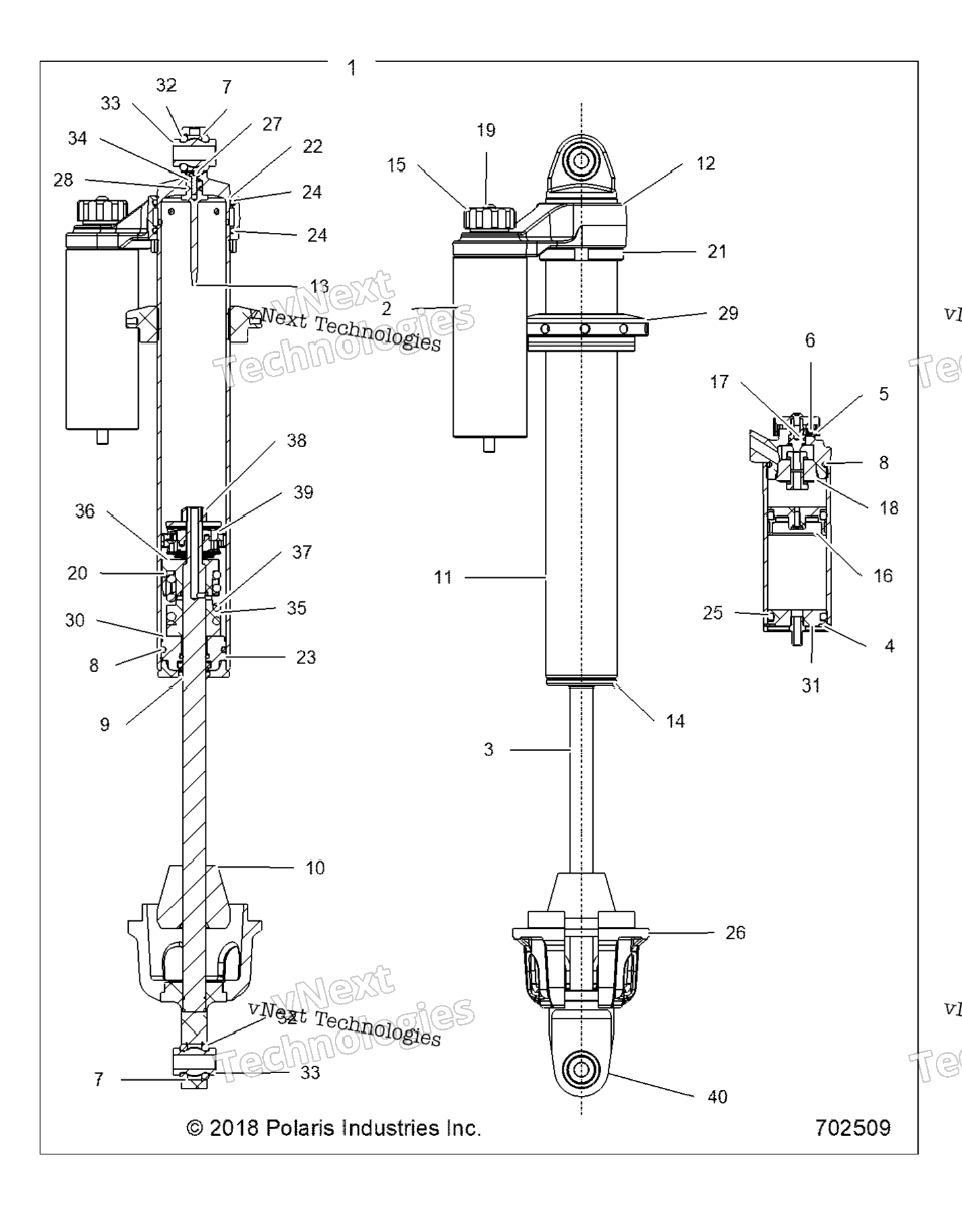 Suspension, Front Shock Internals