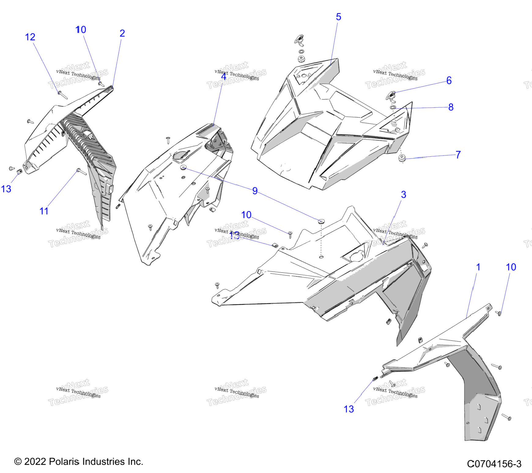 Body, Hood And Front Body Work Z23nav99a99B