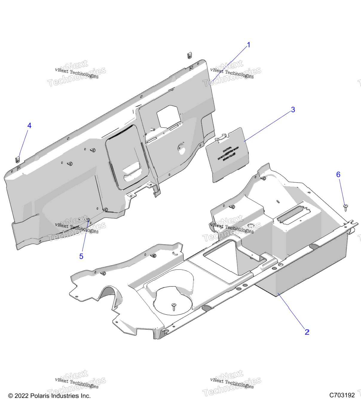 Body, Rear Closeoff Z23nae99a99B