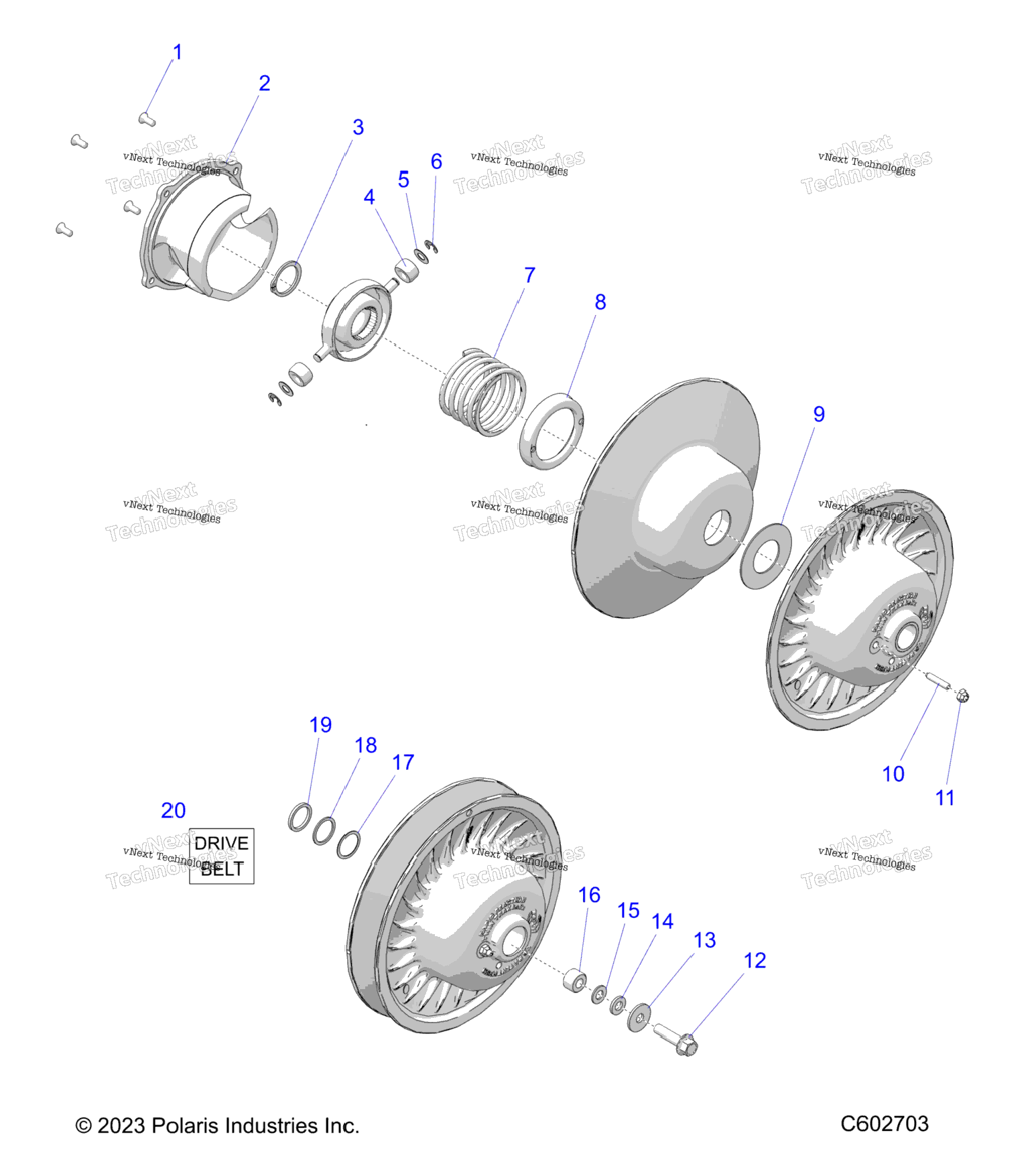 Drive Train, Clutch, Secondary