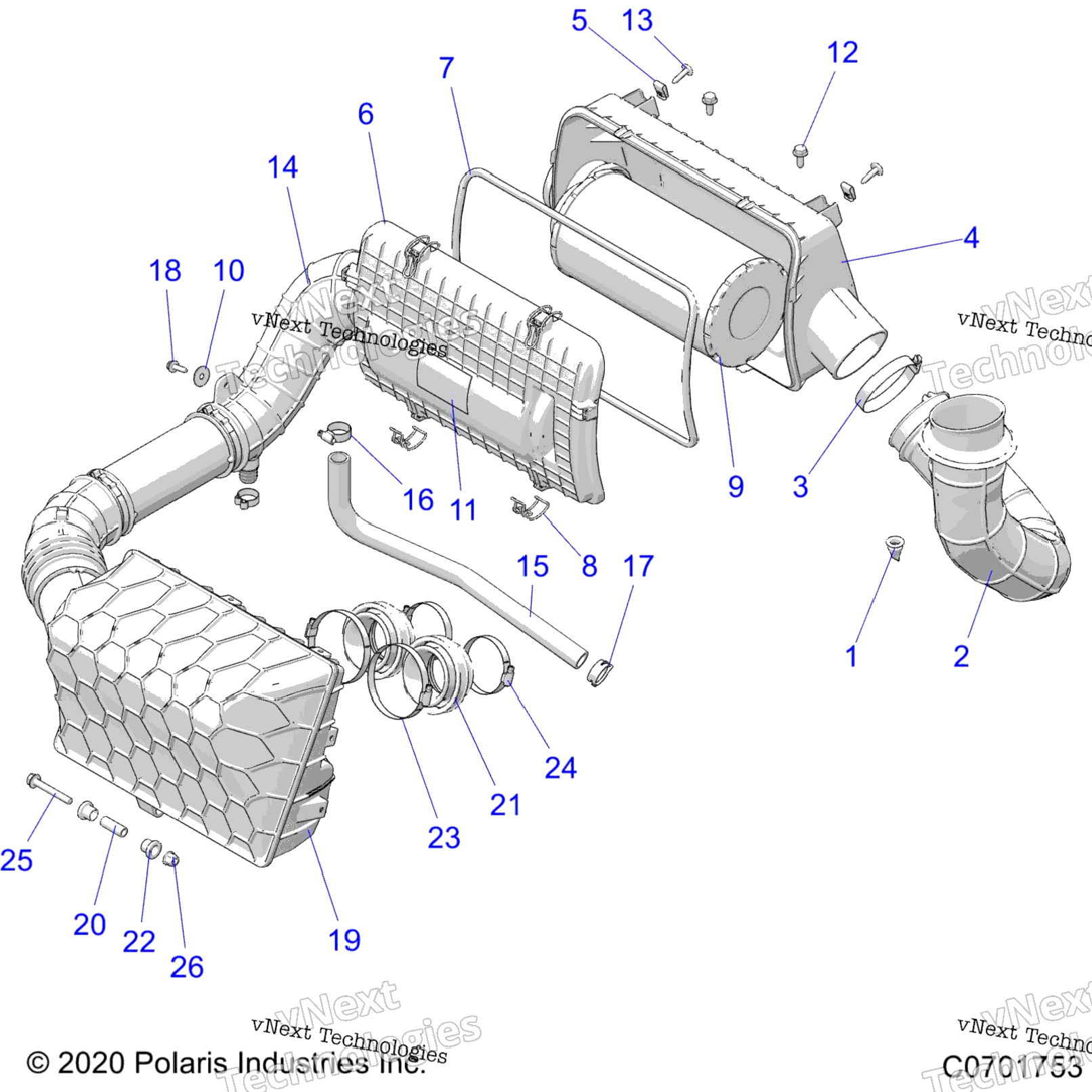 Engine, Air Intake System Z23nav99a99B