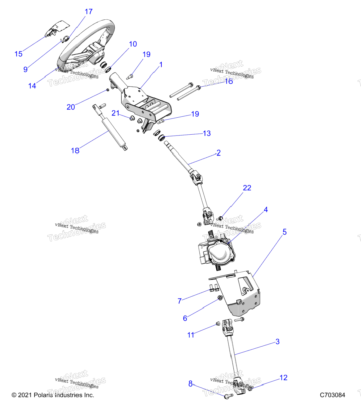 Steering, Power Steering Asm. Z23nav99a99B