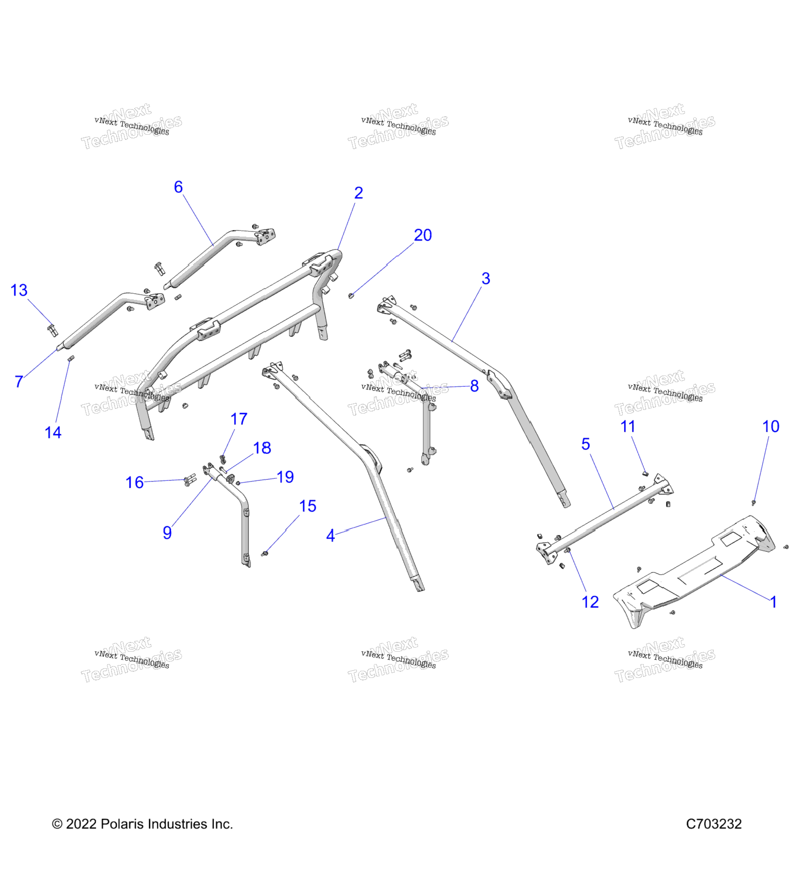 Chassis, Cab Frame