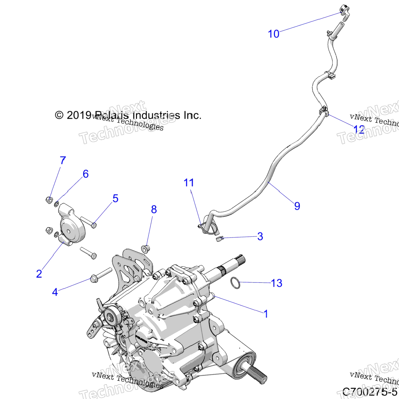 Drive Train, Main Gearcase Mounting