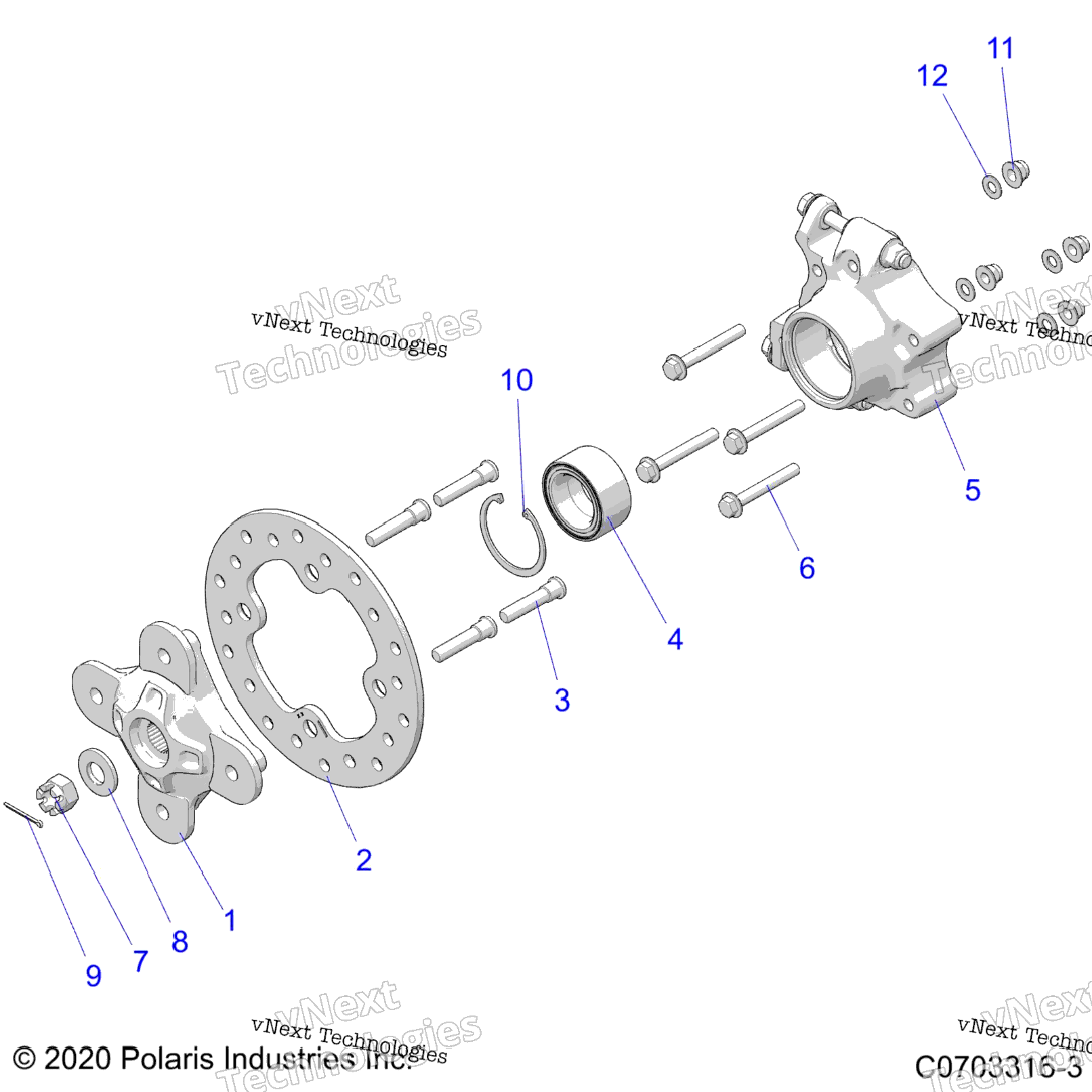 Suspension, Rear Carrier