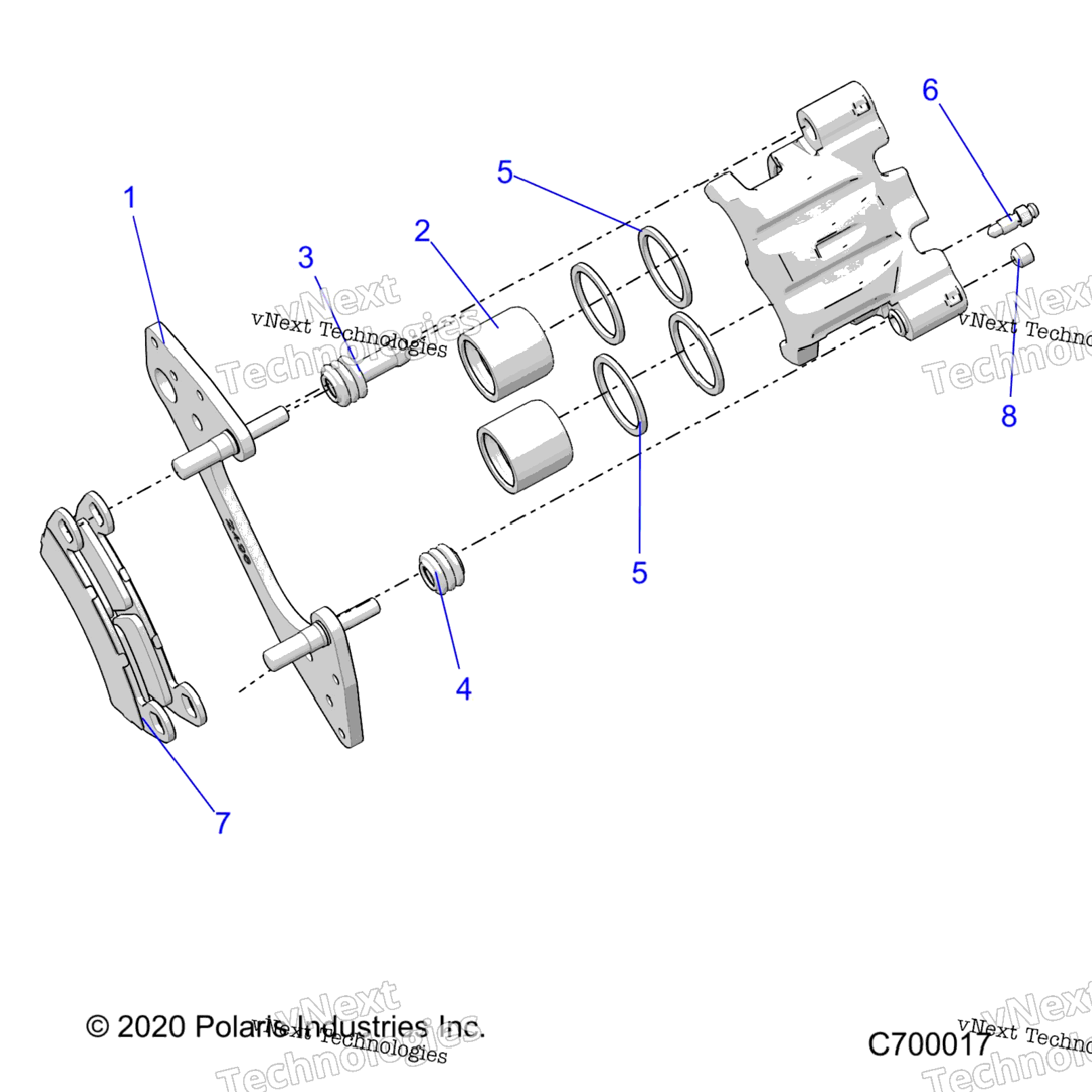 Brakes, Front Caliper Z23nae99frScrFr