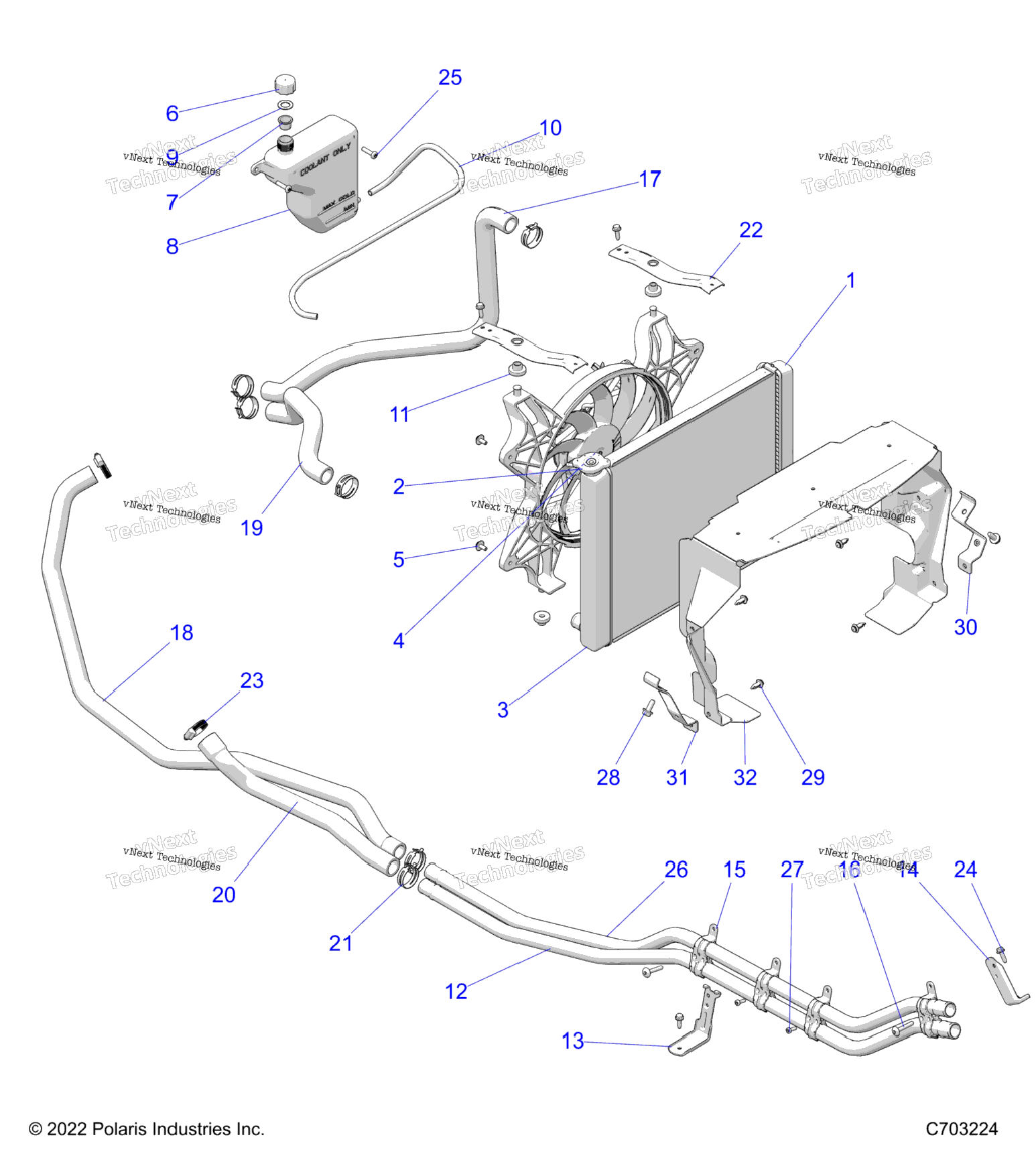 Engine, Cooling System Z23nae99frScrFr