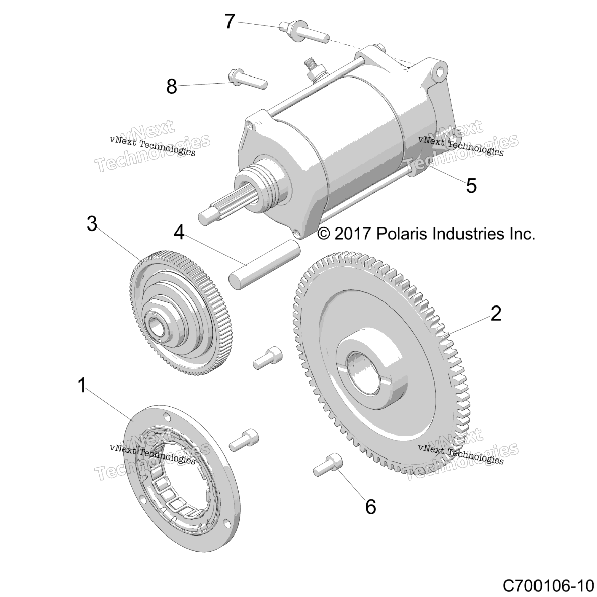 Engine, Starter Z23nae99frScrFr