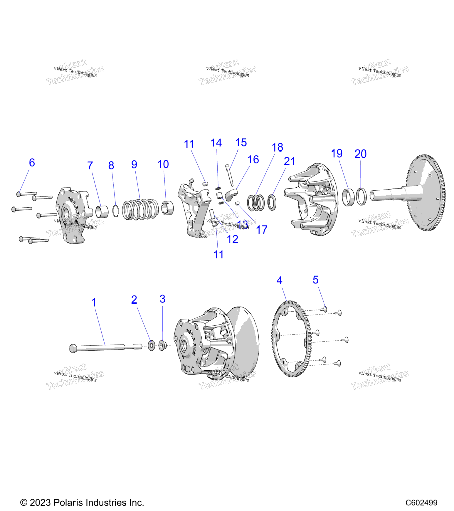 Drive Train, Clutch, Primary