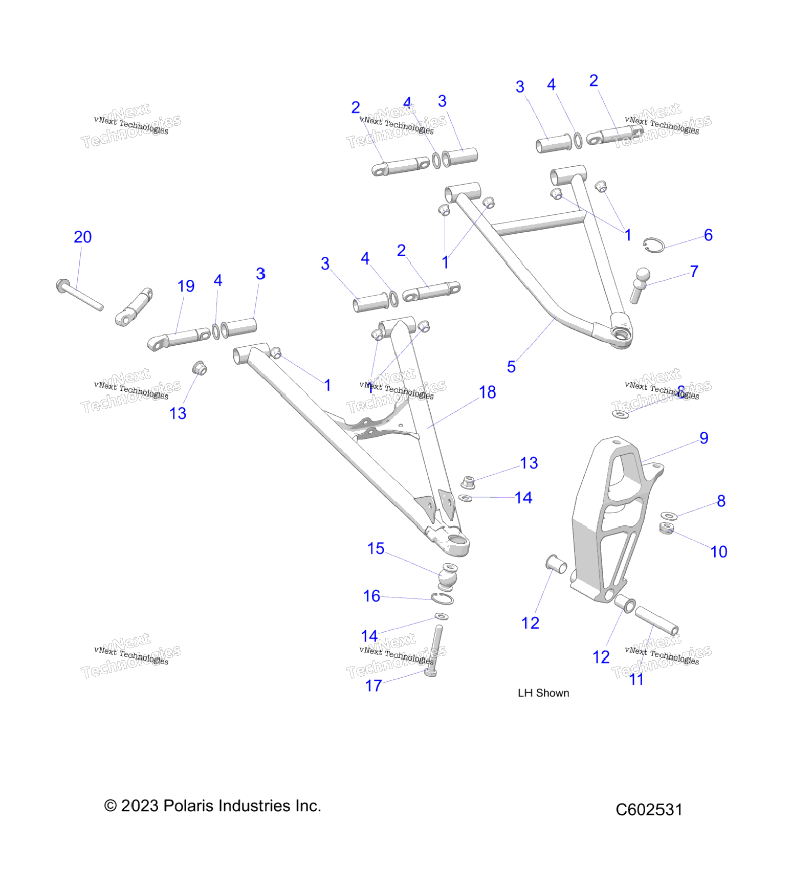 Suspension, Control Arms & Spindle