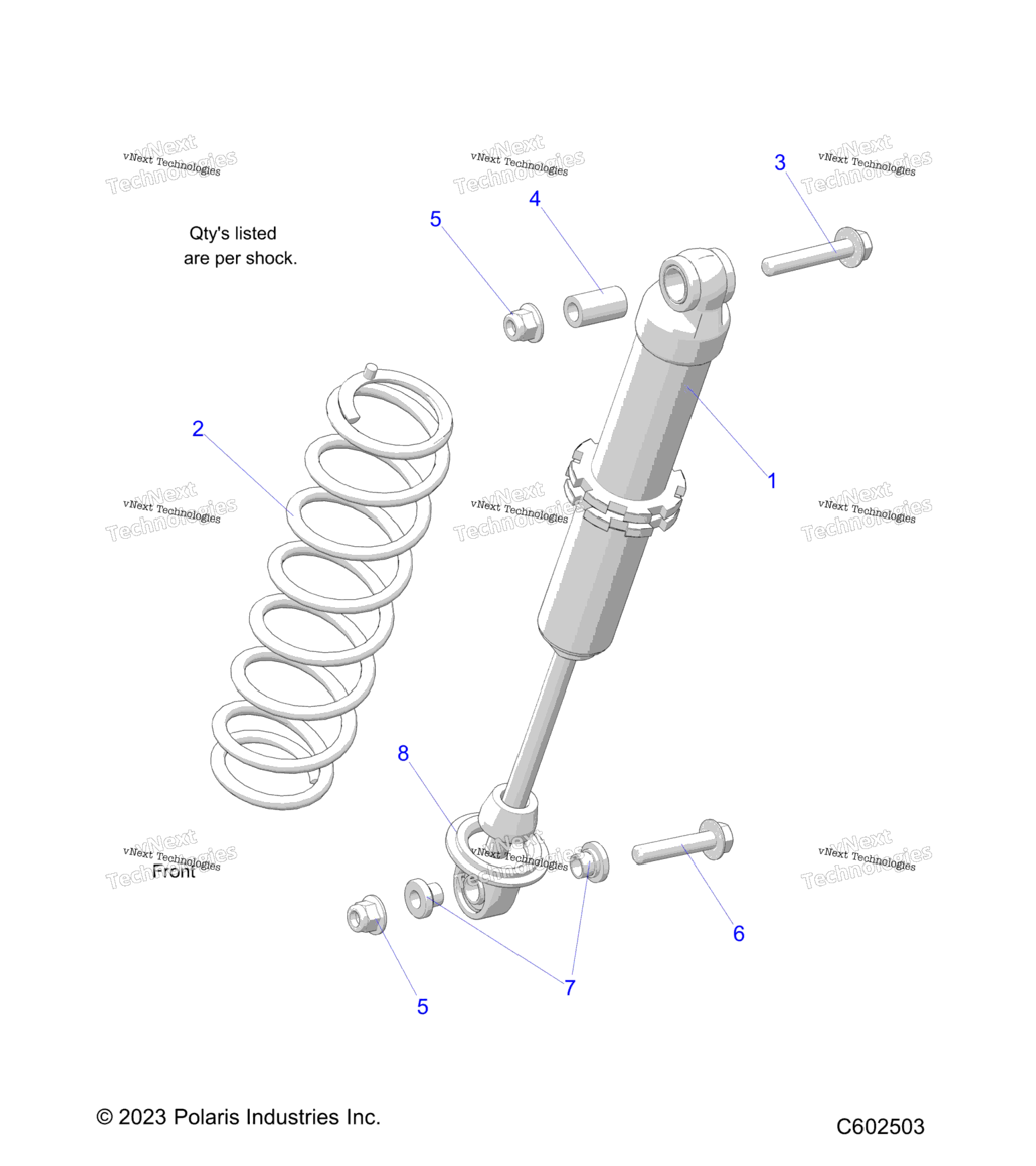 Suspension, Shock, Ifs