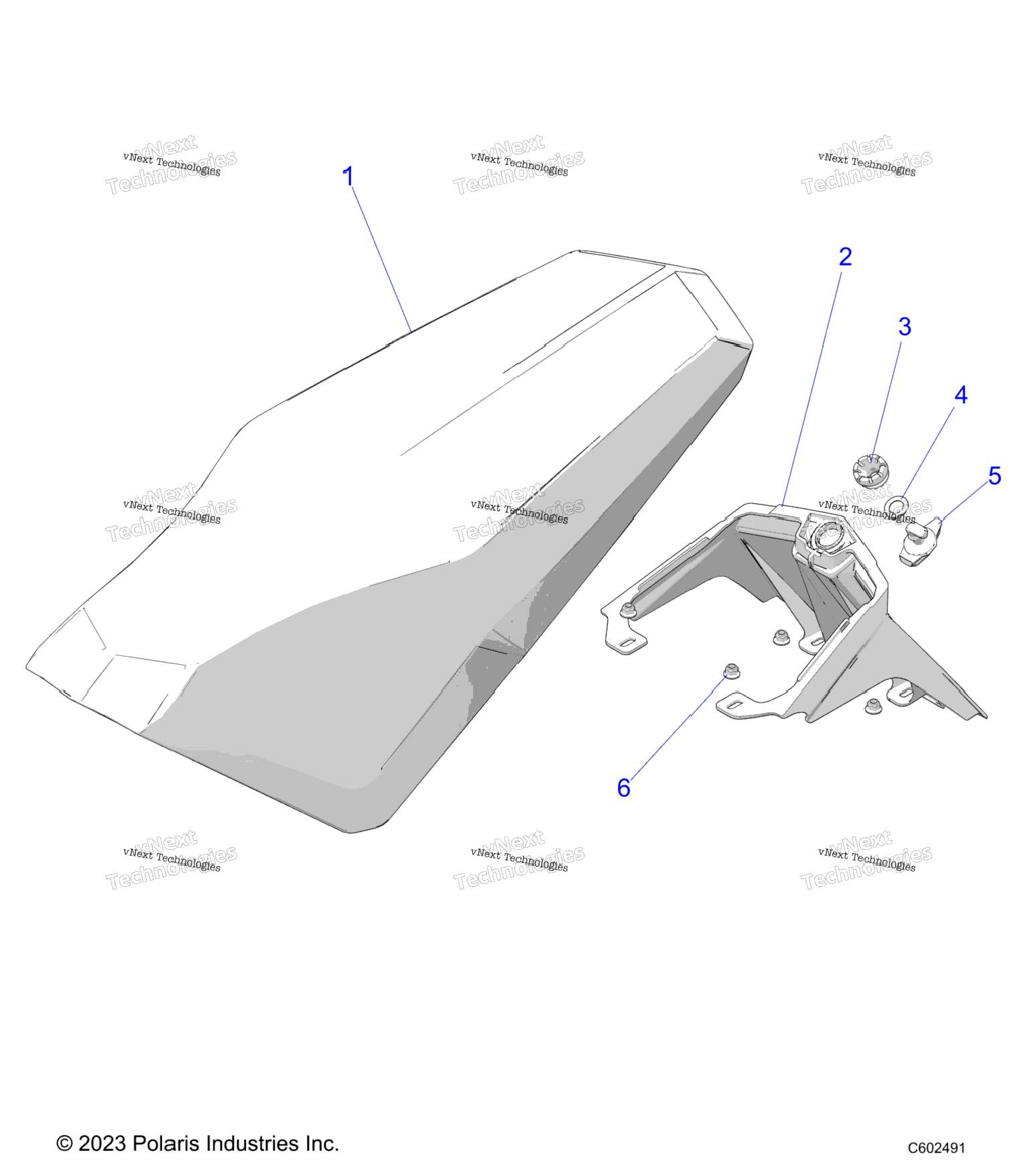 Body, Seat Asm