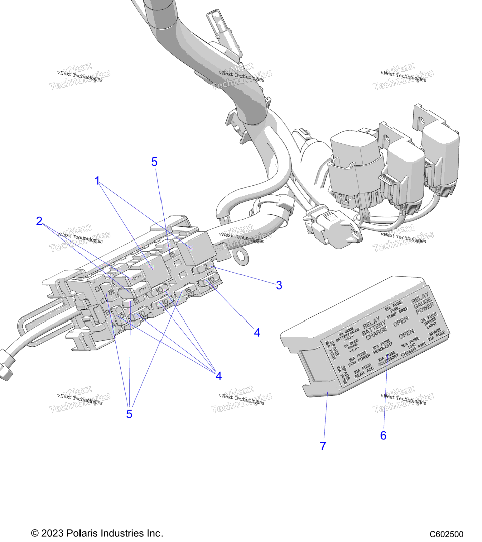 Electrical, Fuse Block, Fuses