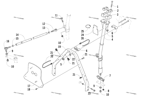 Steering Post Assembly