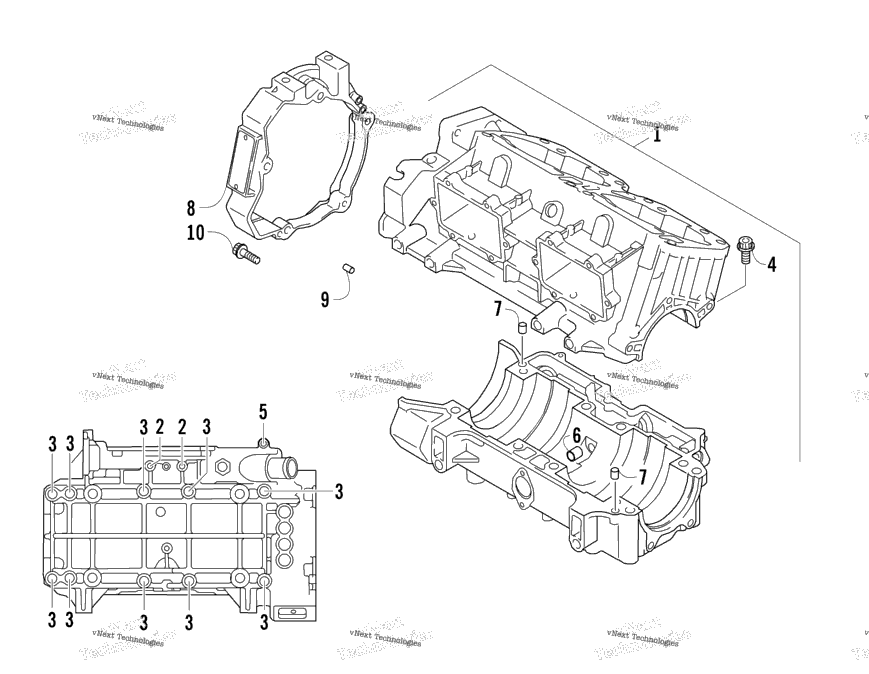 Crankcase Assembly