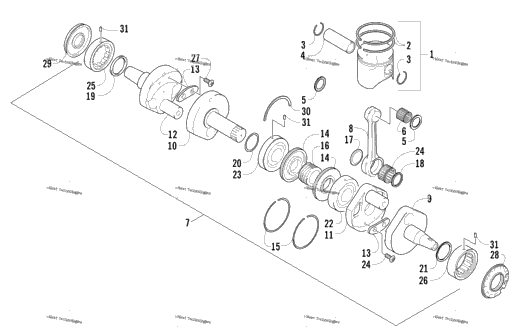 Piston And Crankshaft