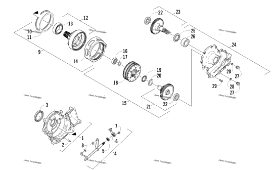 Gearcase Assembly