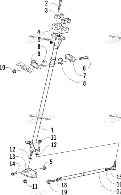 Steering Post Assembly