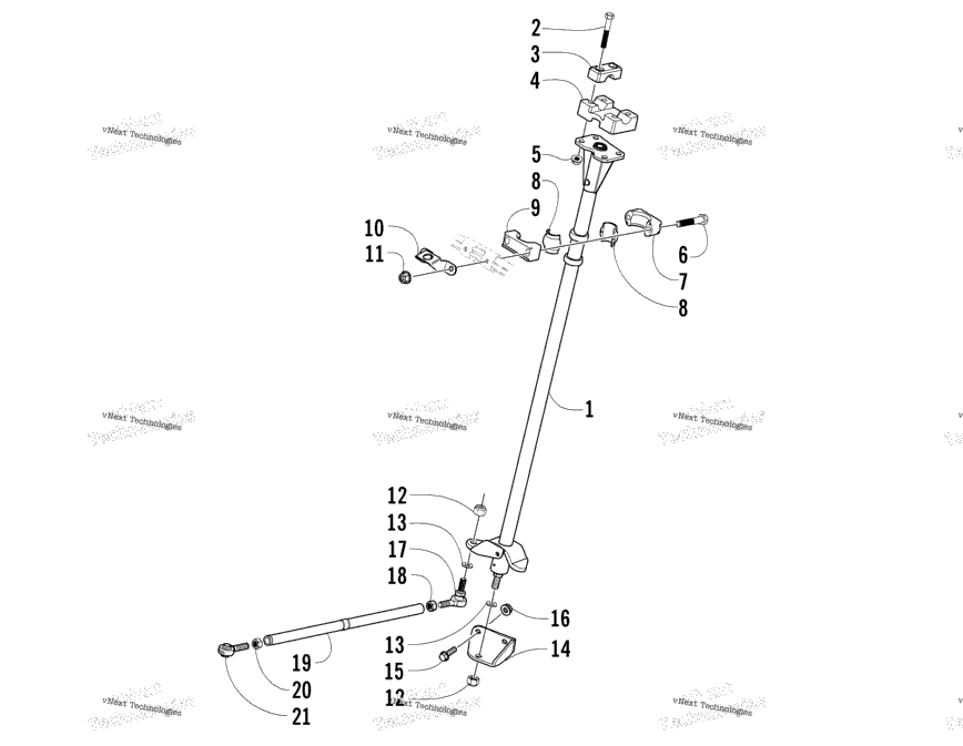 Steering Post Assembly