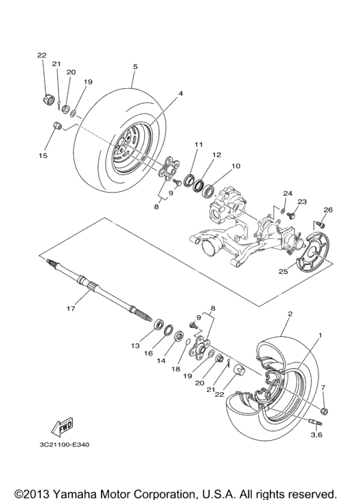 Rear Wheel