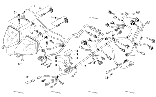 Headlight And Wiring Assemblies