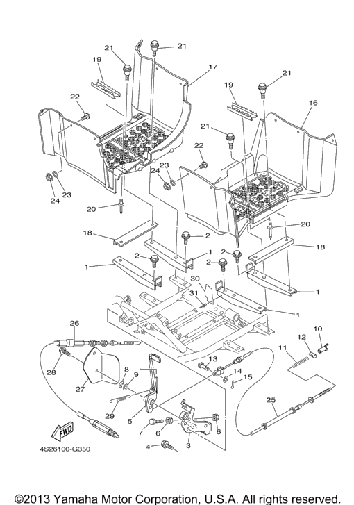 Stand Footrest