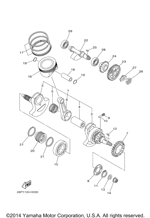 Crankshaft Piston