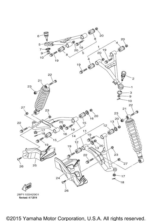 Front Suspension Wheel