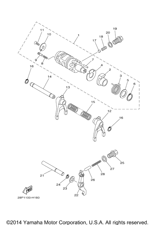 Shift Cam Fork