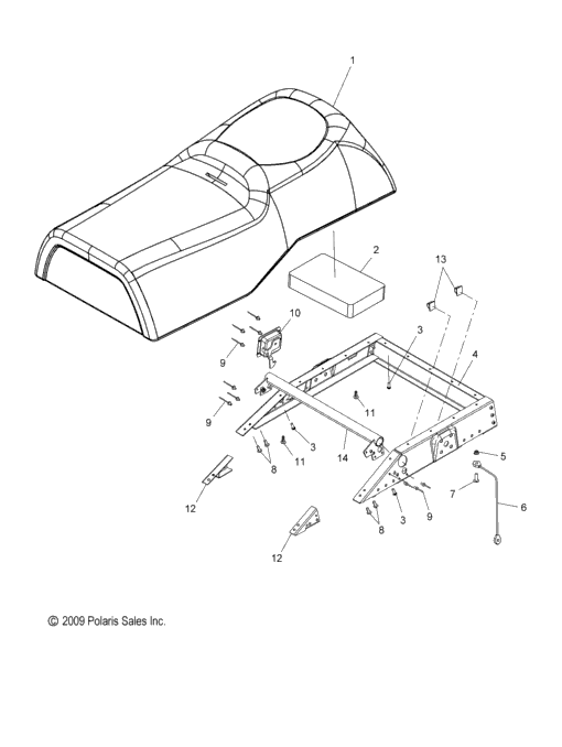 Body, Seat Asm