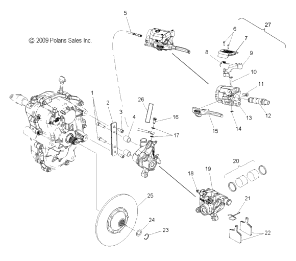 Brakes, Brake Caliper & Disc