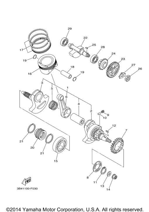 Crankshaft Piston