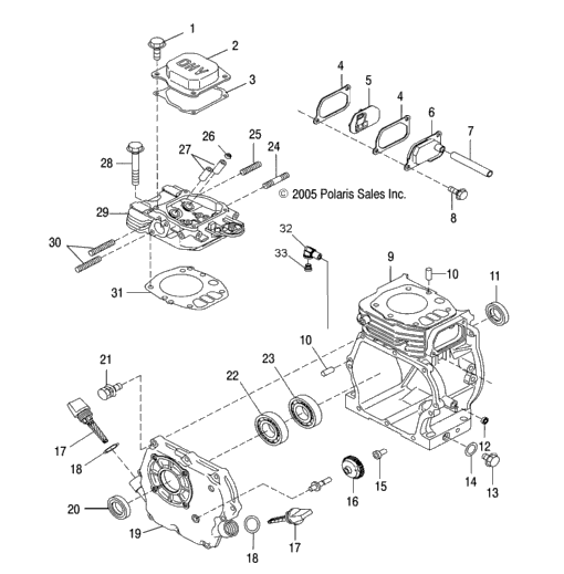 Engine, Crankcase