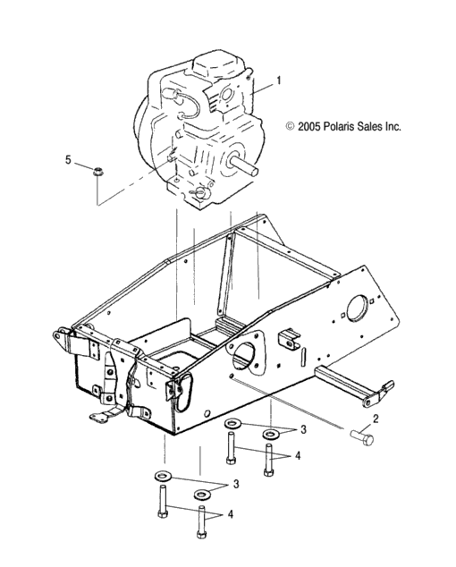 Engine, Mounting