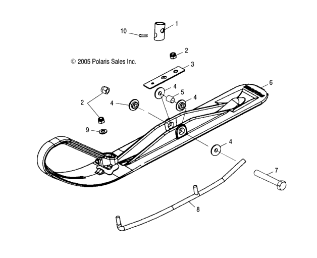 Steering, Ski